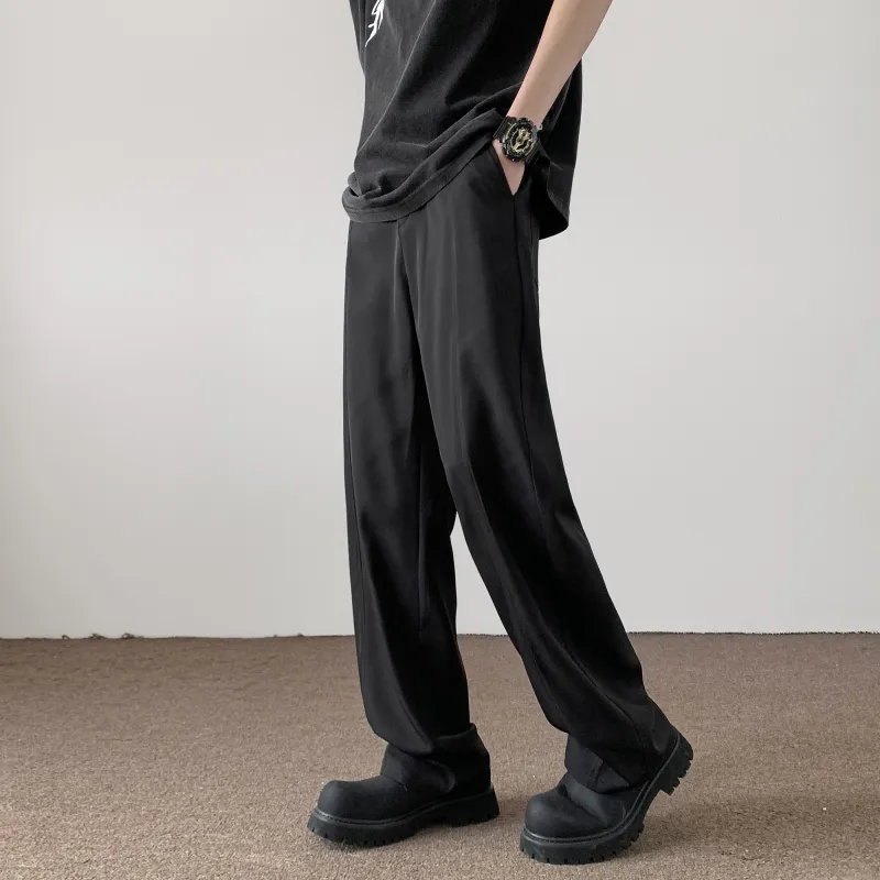 GSUE Suit Trouser Unisex Matte Black-4
