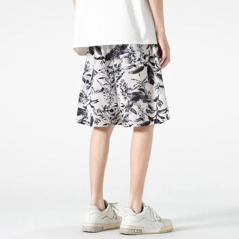 GSUE Casual Shorts Summer Unisex Cuban Apricot-7