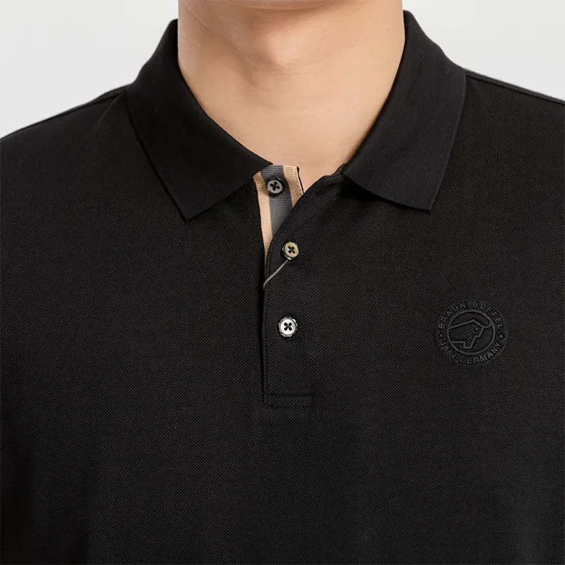 BRAUN BUFFEL Polo Shirt Men's Black-3