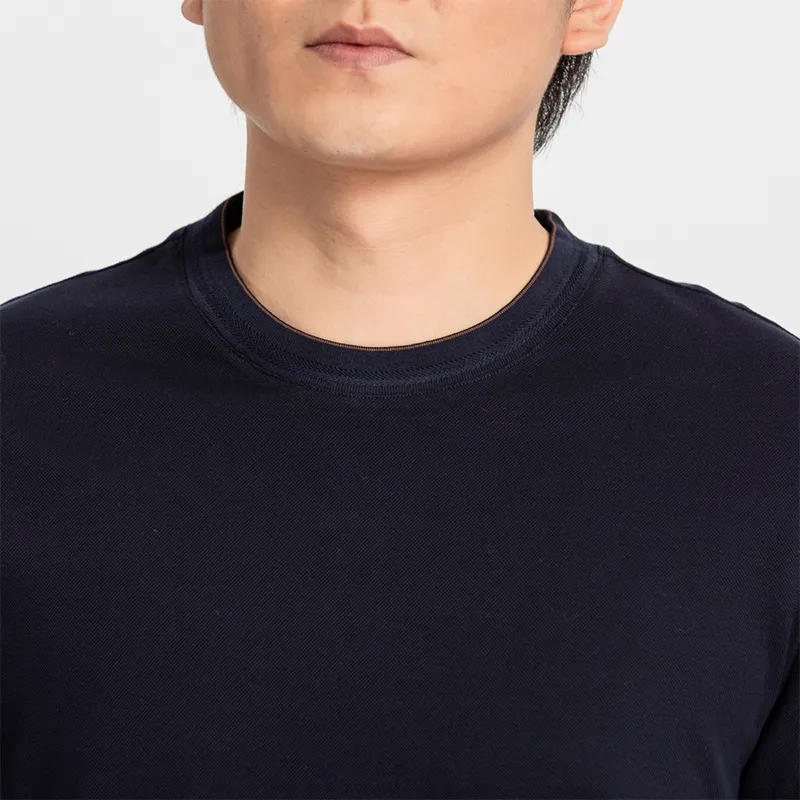 BRAUN BUFFEL T-Shirts Men Dark Blue-3