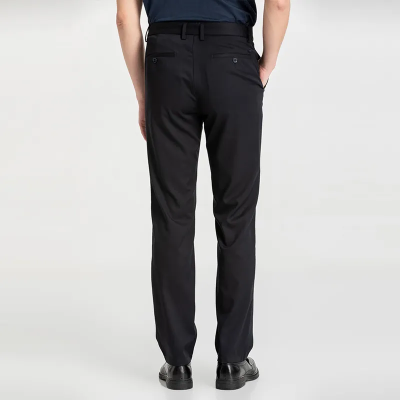 BRAUN BUFFEL Suit Trouser Men's Black-4