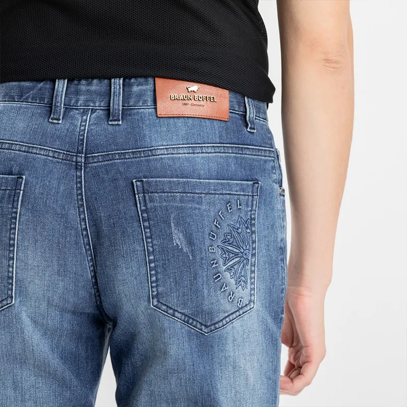 BRAUN BUFFEL Jeans Men Blue-7