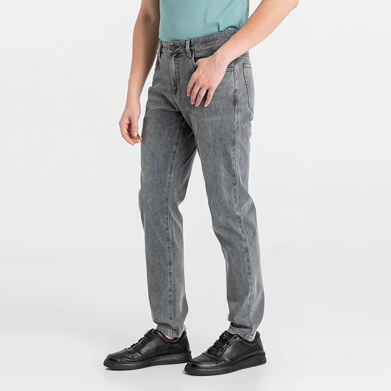BRAUN BUFFEL Jeans Men's Light Gray-6