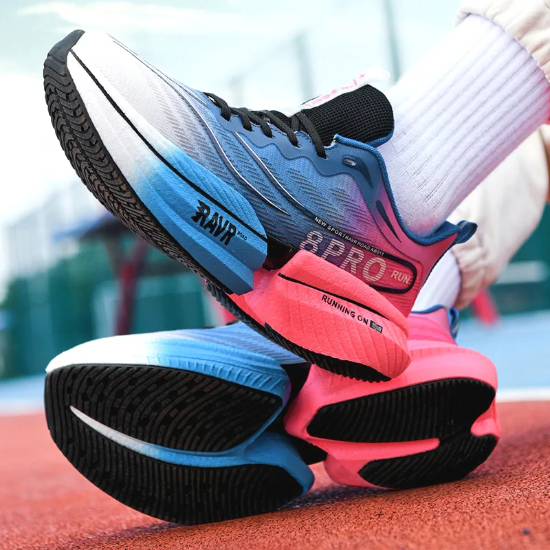COMVIEW Cushioning Breathable Lightweight Rebound Low Top Training Running Shoes Unisex-19