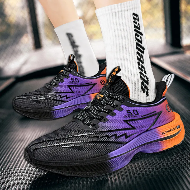 COMVIEW Cushioned Anti-Slip Wear-Resistant Breathable Lightweight Low-Top Casual Running Shoes Unisex-4