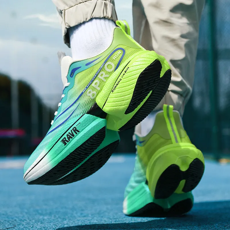 COMVIEW Cushioning Breathable Lightweight Rebound Low Top Training Running Shoes Unisex-4