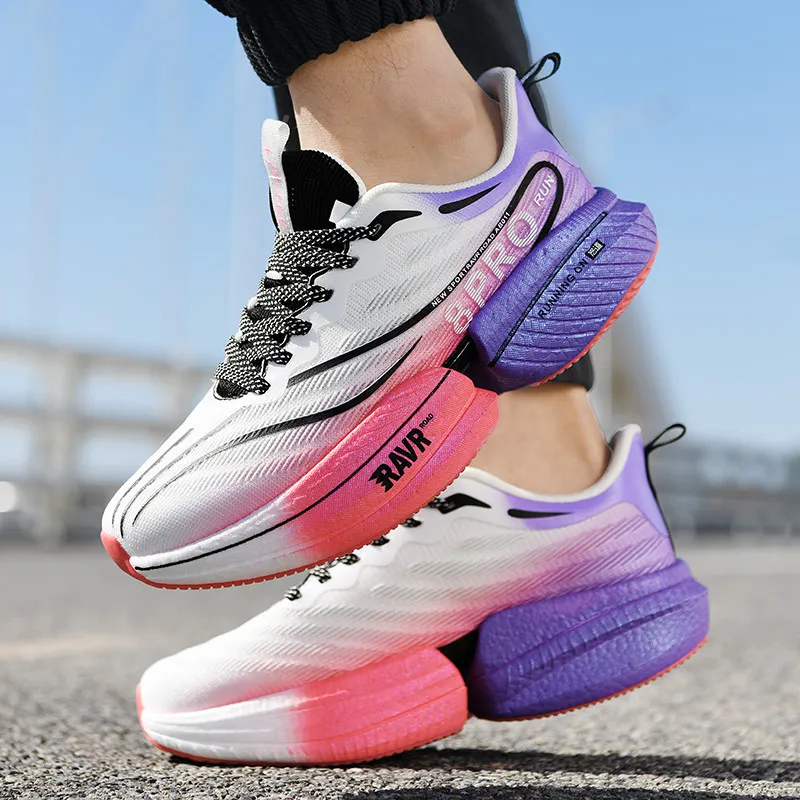 COMVIEW Cushioning Breathable Lightweight Rebound Low Top Training Running Shoes Unisex-26