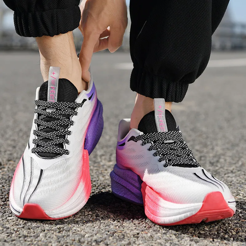 COMVIEW Cushioning Breathable Lightweight Rebound Low Top Training Running Shoes Unisex-27