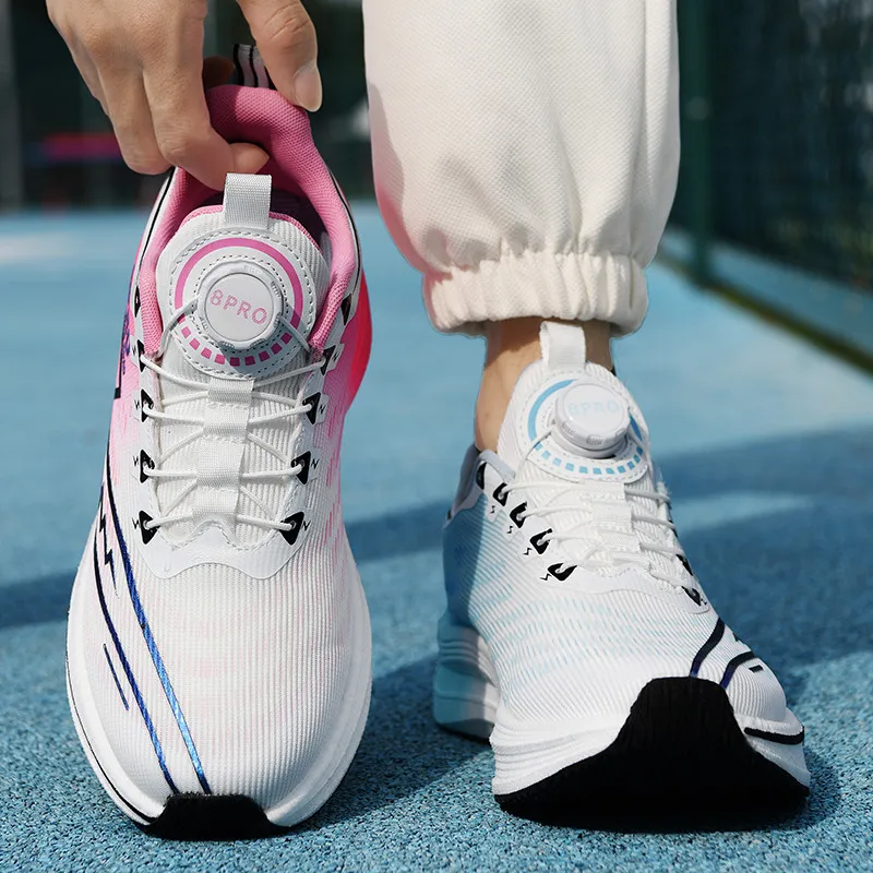 COMVIEW Cushioning Rebound Lightweight Breathable Low Top Training Running Shoes Unisex-37