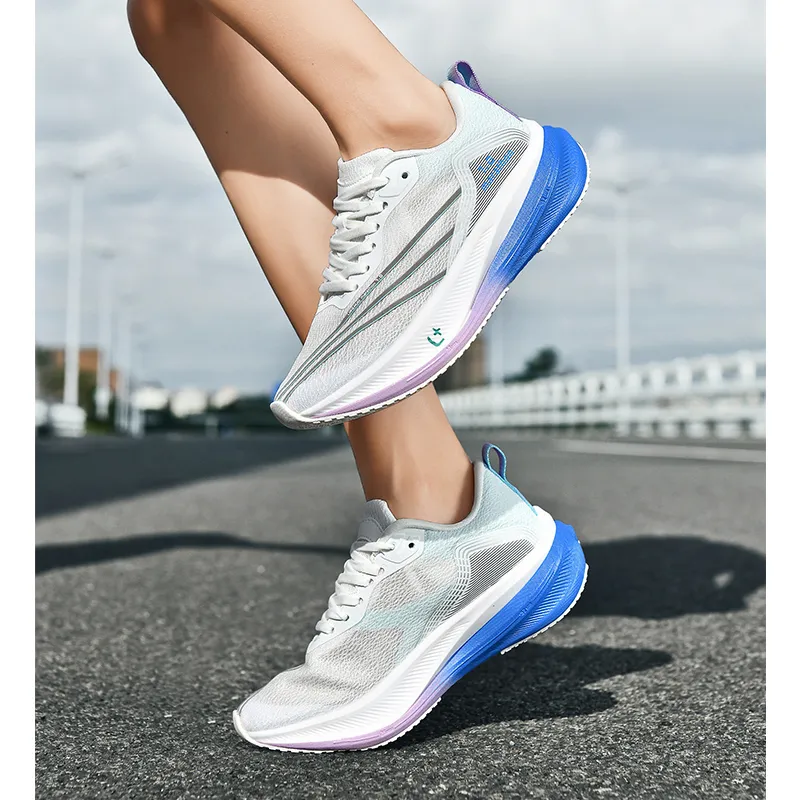 COMVIEW Cushioning Support Lightweight Breathable Low Top Physical Fitness Test Physical Exam Running Shoes Unisex-5