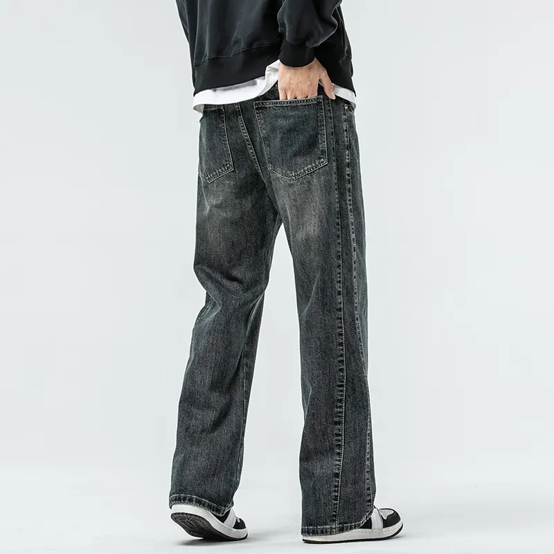 MindBridge Jeans Unisex Denim Black-7