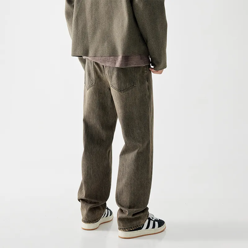 MindBridge Jeans Unisex Camel Umber-11