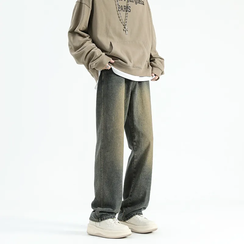 MindBridge Jeans Unisex Yellow Mud-6