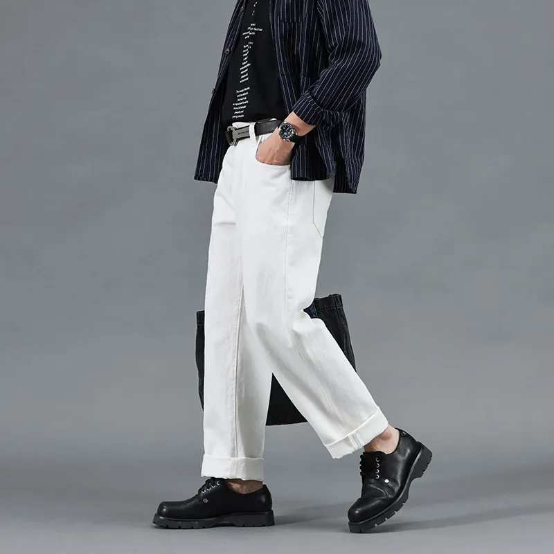 MindBridge Jeans Unisex White-7