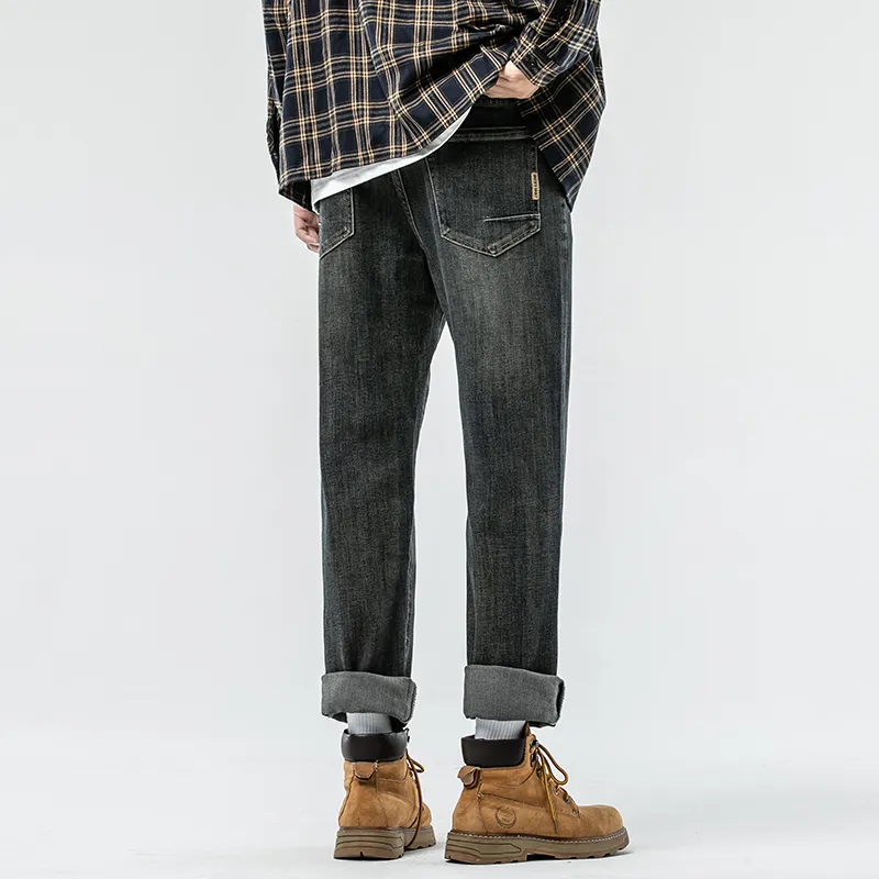 MindBridge Jeans Unisex Denim Black-10