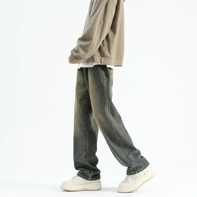 MindBridge Jeans Unisex Yellow Mud-4
