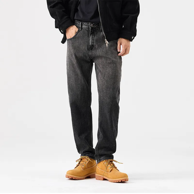 MindBridge Jeans Unisex Denim Black-2