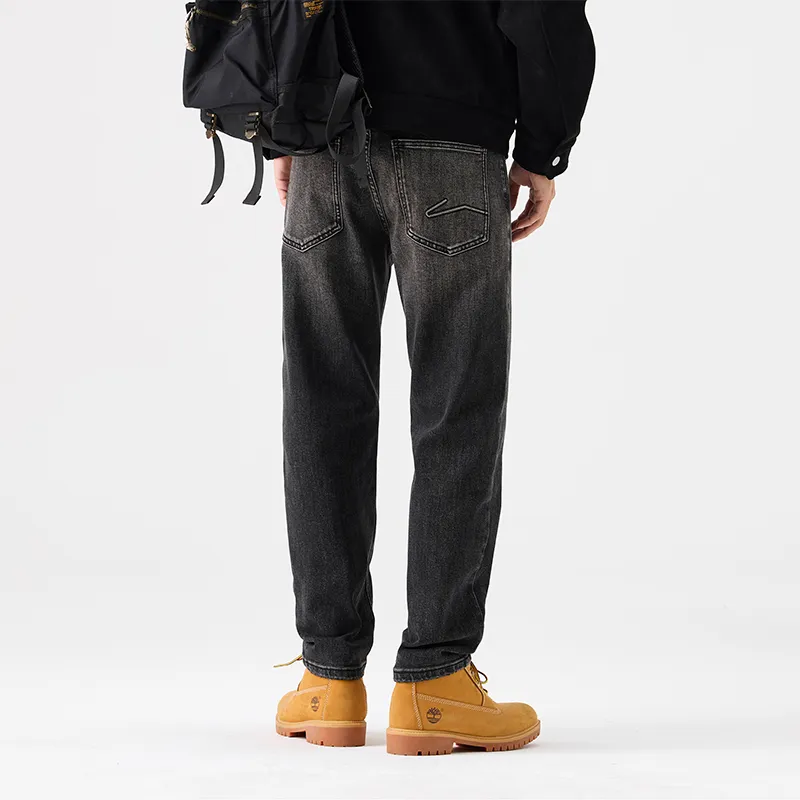 MindBridge Jeans Unisex Denim Black-8