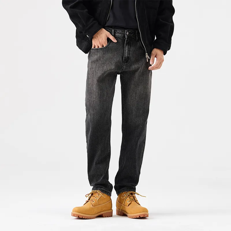 MindBridge Jeans Unisex Denim Black-4