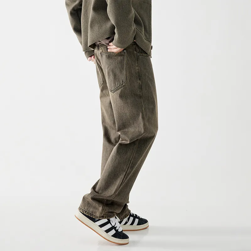 MindBridge Jeans Unisex Camel Umber-9