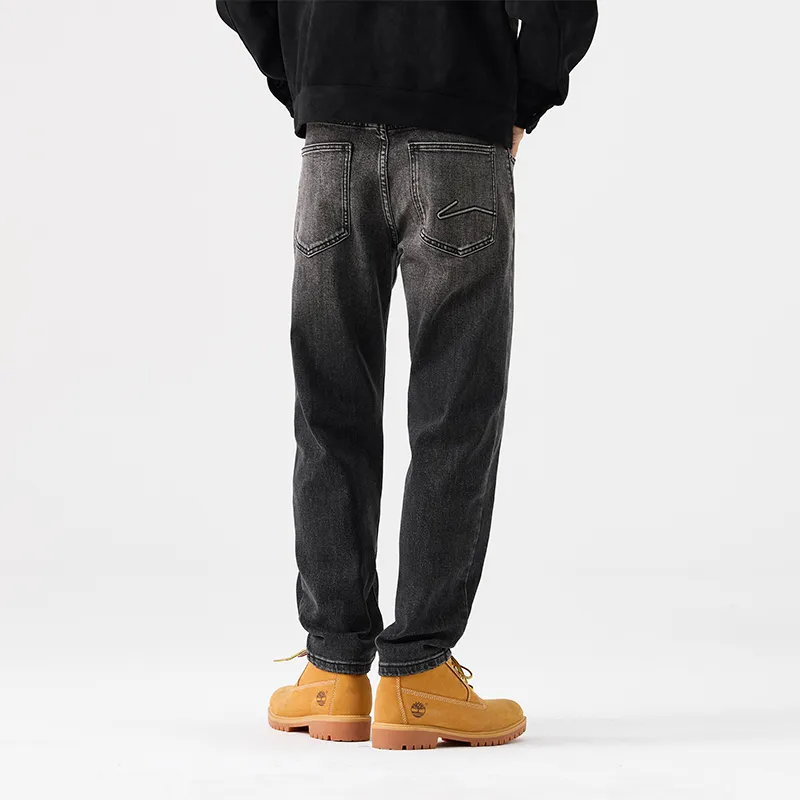 MindBridge Jeans Unisex Denim Black-6