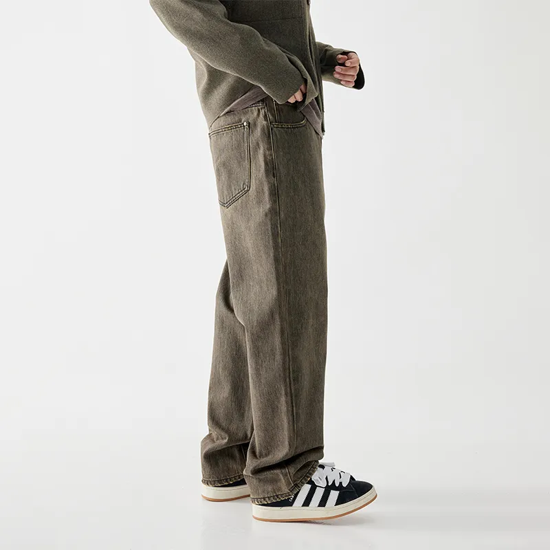 MindBridge Jeans Unisex Camel Umber-8