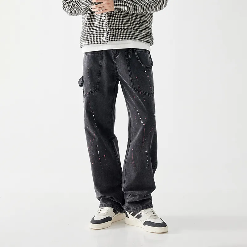 MindBridge Jeans Unisex Ink Black-12