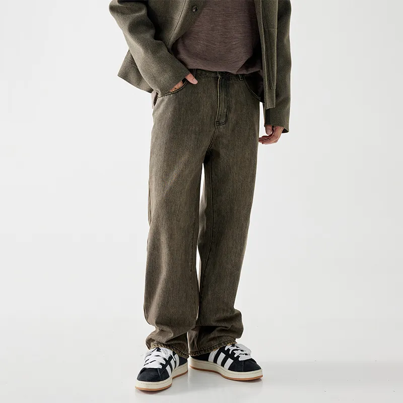 MindBridge Jeans Unisex Camel Umber-7