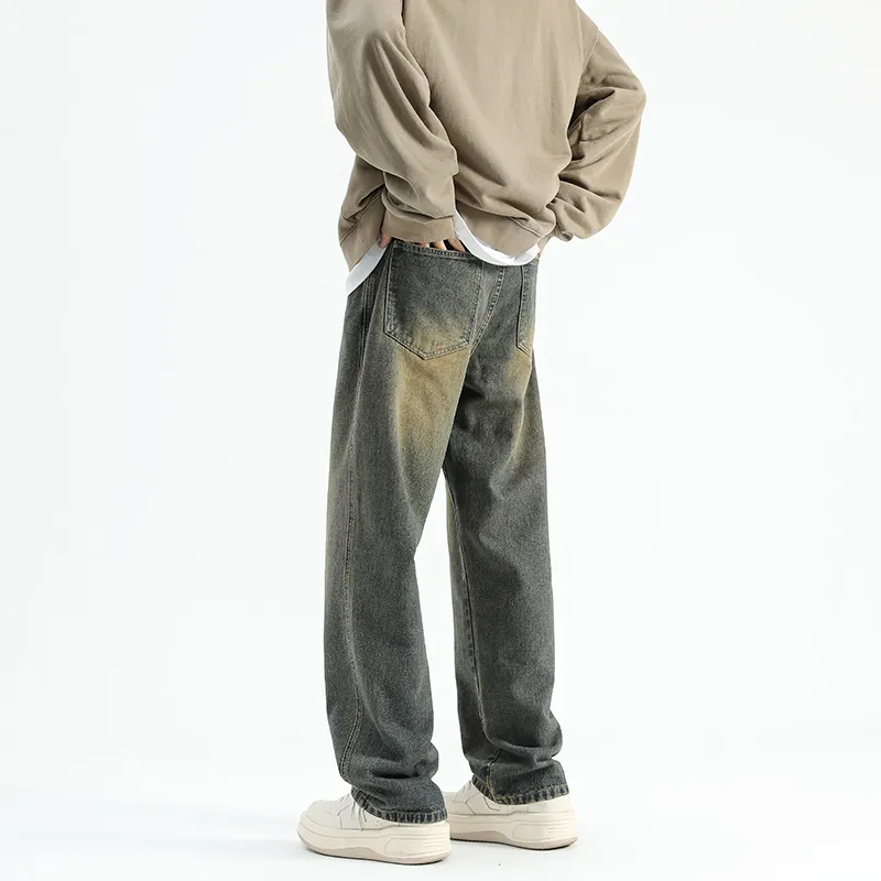 MindBridge Jeans Unisex Yellow Mud-3