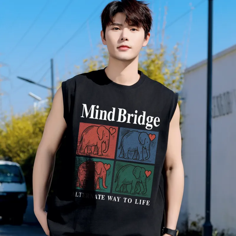 MindBridge Tank Tops Men-5