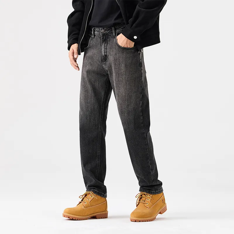 MindBridge Jeans Unisex Denim Black-10
