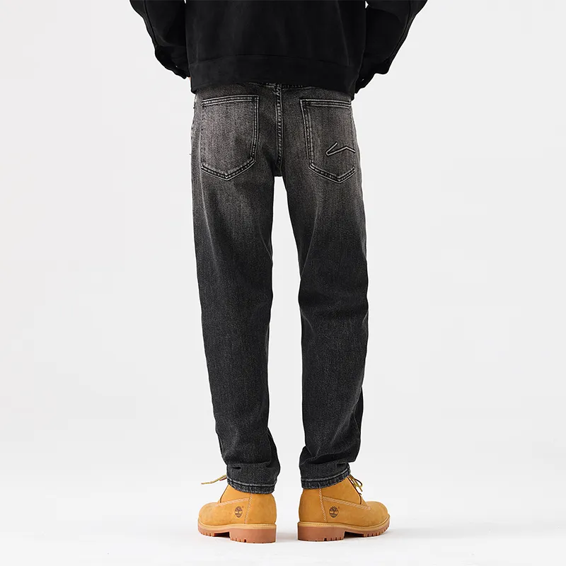 MindBridge Jeans Unisex Denim Black-7