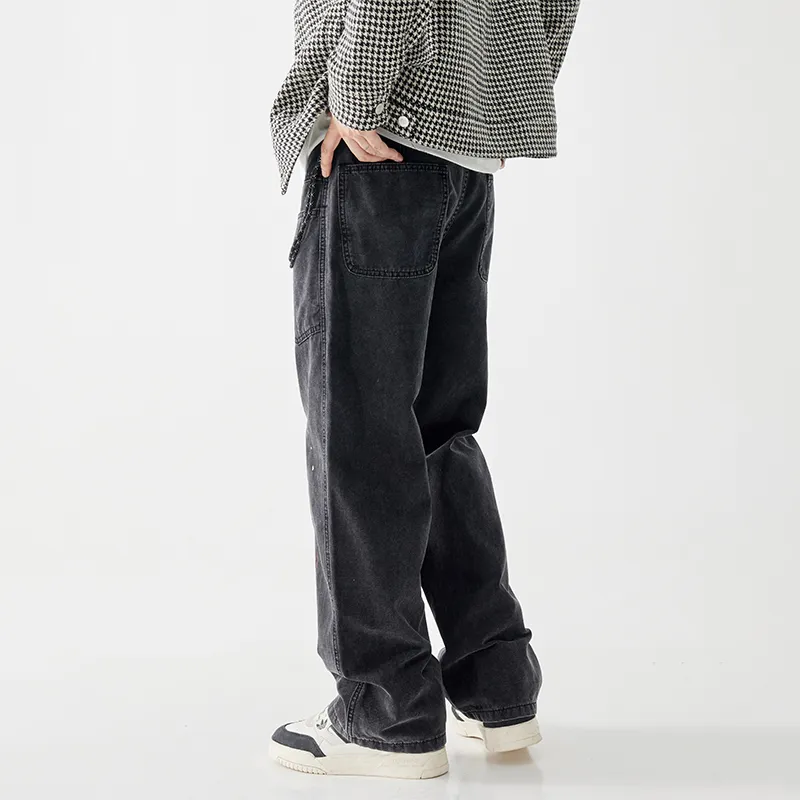 MindBridge Jeans Unisex Ink Black-8