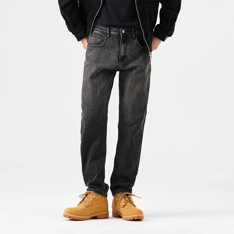 MindBridge Jeans Unisex Denim Black-3
