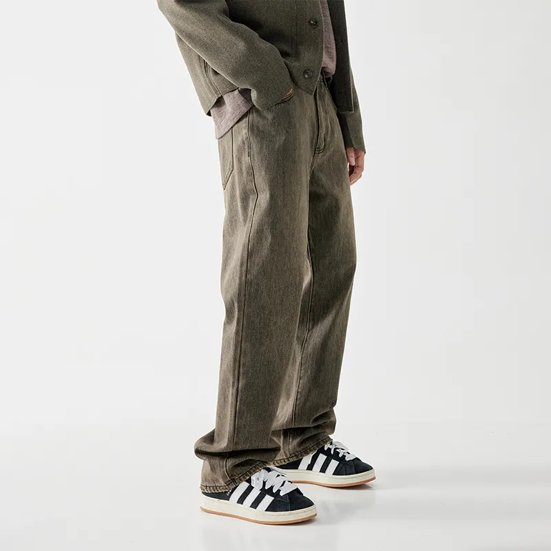 MindBridge Jeans Unisex Camel Umber-4