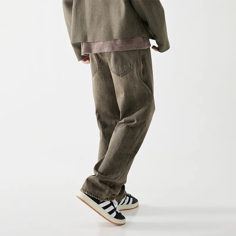 MindBridge Jeans Unisex Camel Umber-10