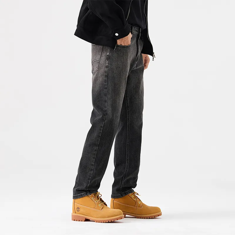 MindBridge Jeans Unisex Denim Black-11