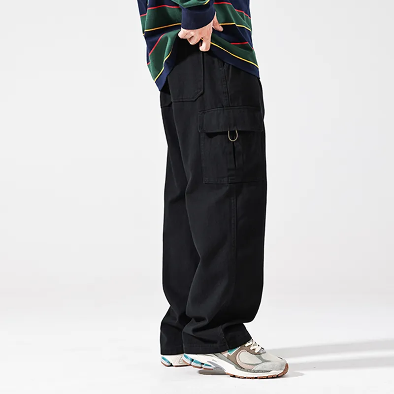 MindBridge Casual Pants Unisex Black-3