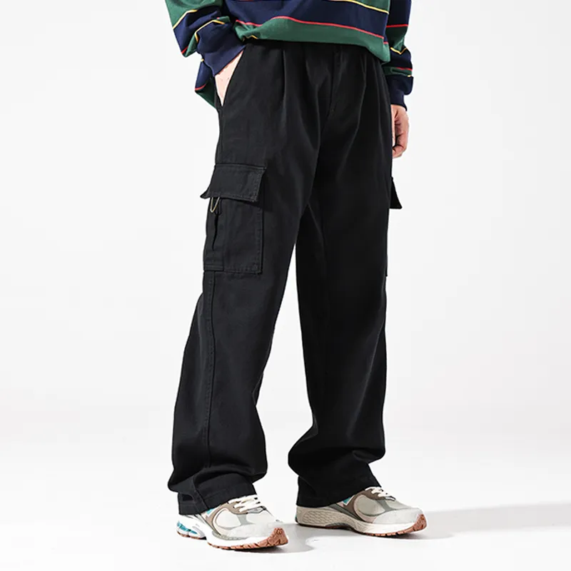 MindBridge Casual Pants Unisex Black-5