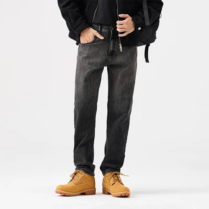 MindBridge Jeans Unisex Denim Black-5