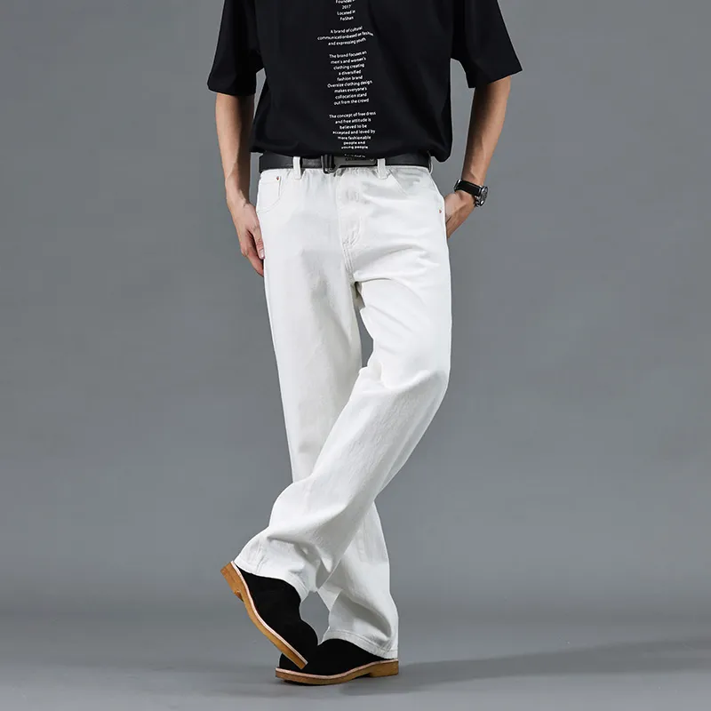 MindBridge Jeans Unisex White-11