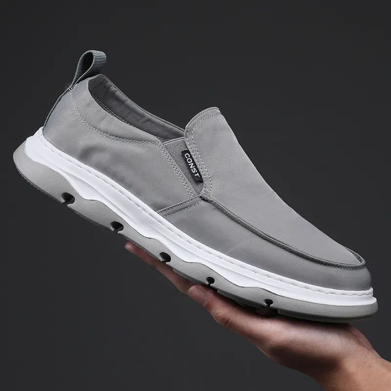 LINSEN Breathable Moisture-Wicking Quick-Drying Lightweight Low-Top Casual Shoes Men's-3