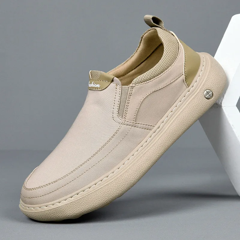LINSEN Breathable And Lightweight Low Top Casual Shoes Men's-10