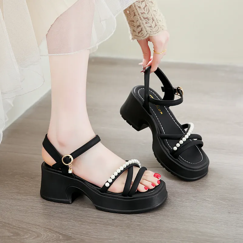 WUJI One Strap Sandals Women's-3