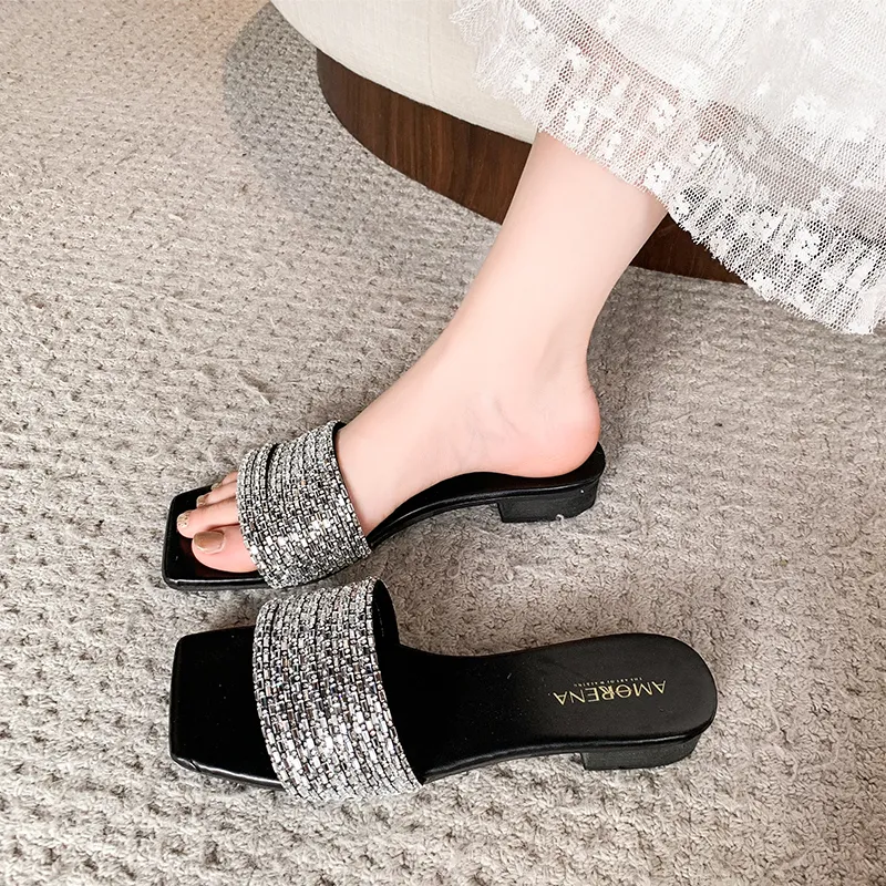 WUJI Slip Resistant Abrasion Resistant Slide Slippers Women's-3