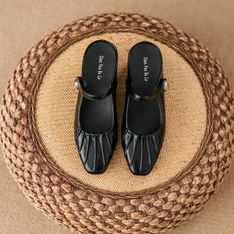 WUJI Abrasion Resistant Slip Resistant Closed Toe Slippers Women's-6