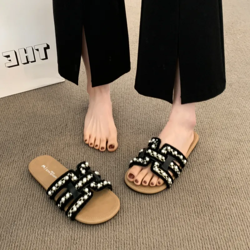WUJI Slip Resistant Odor Resistant Slide Slippers Women's-4