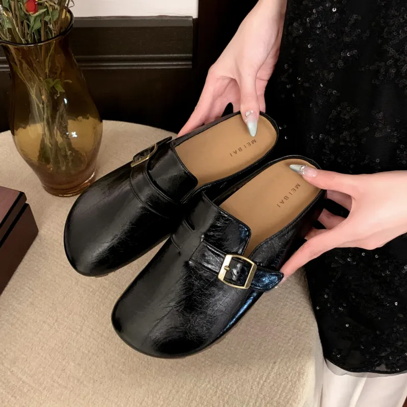 WUJI Slip Resistant Odor Resistant Closed Toe Slippers Women's-1
