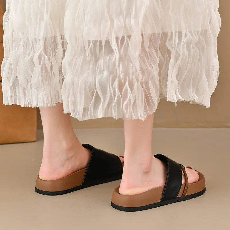 WUJI Slip Resistant Odor Resistant Slide Slippers Women's-2
