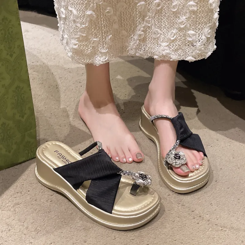 WUJI Slip Resistant Odor Resistant Slide Slippers Women's-2